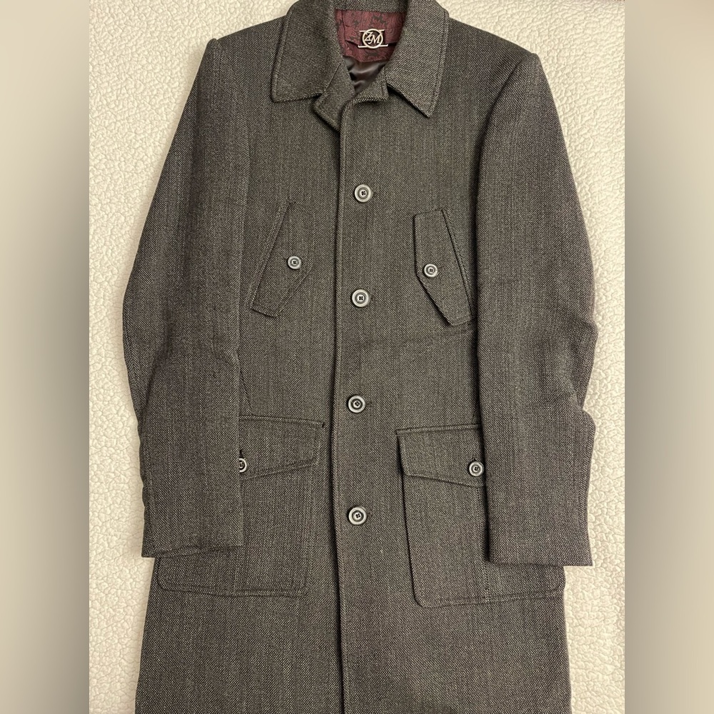 Zara Man Military Style Coat
